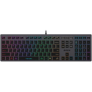 Клавиатура A4Tech Fstyler FX60 серый USB slim LED (FX60 GREY / NEON)