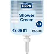 Картридж с жидким мылом Tork S1 Prem мыло-гель 1л, 420601 Картридж с жидким мылом Tork S1 Prem мыло-гель 1л, 420601
