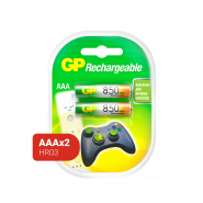 Аккумулятор GP 850mAh AAA 85AAAHC-5DECRC2/ 85AAAHCRGY-2CRCB2 бл/2шт Аккумулятор GP 850mAh AAA 85AAAHC-5DECRC2/ 85AAAHCRGY-2CRCB2 бл/2шт