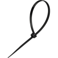 Стяжка (хомут) 200 мм x 4,5 мм,Bigtech BT-CT-200-45-B,нейлон,черн,100 шт/уп