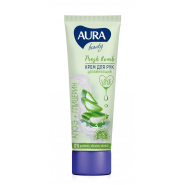 Крем для рук AURA BEAUTY увлаж. с глицерином и экстрактом алоэ 75мл КК/24 Крем для рук AURA BEAUTY увлаж. с глицерином и экстрактом алоэ 75мл КК/24