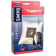 Пылесборник синтетич. для пылесосов Topperr SM 90(4шт.в ед Пылесборник синтетич. для пылесосов Topperr SM 90(4шт.в ед